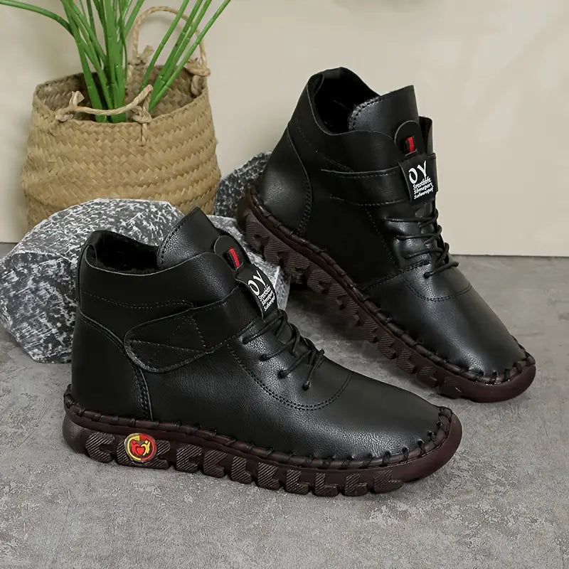 Edge - Високи топли дамски обувки