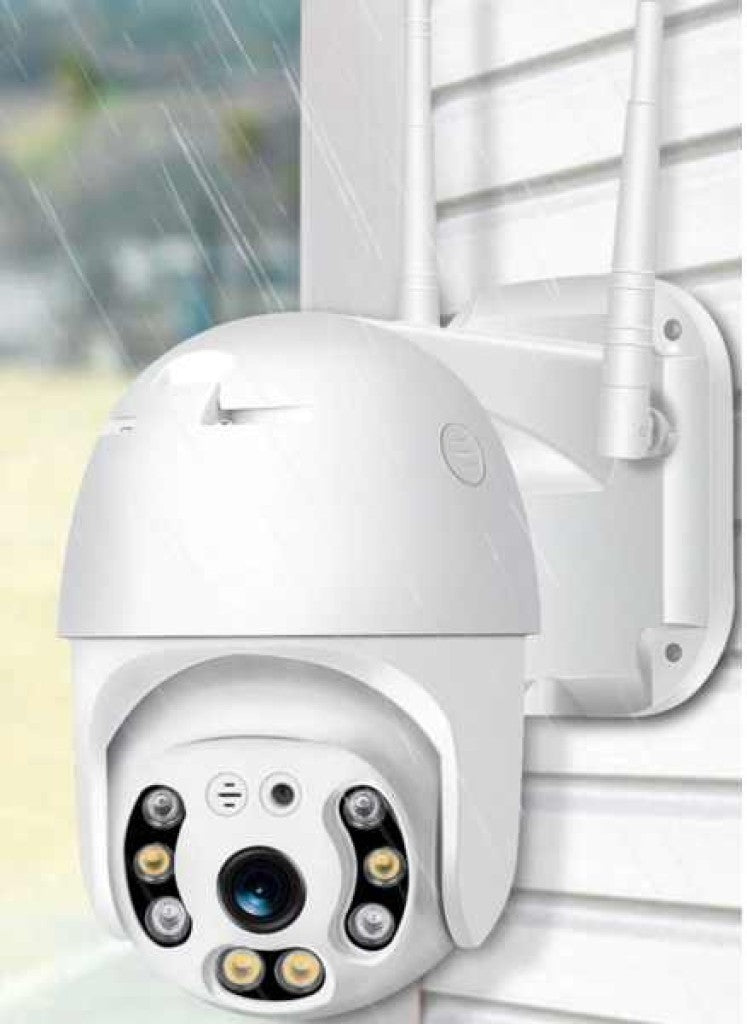 Водоустойчива,  безжична камера с нощно видеонаблюдение и запис на карта