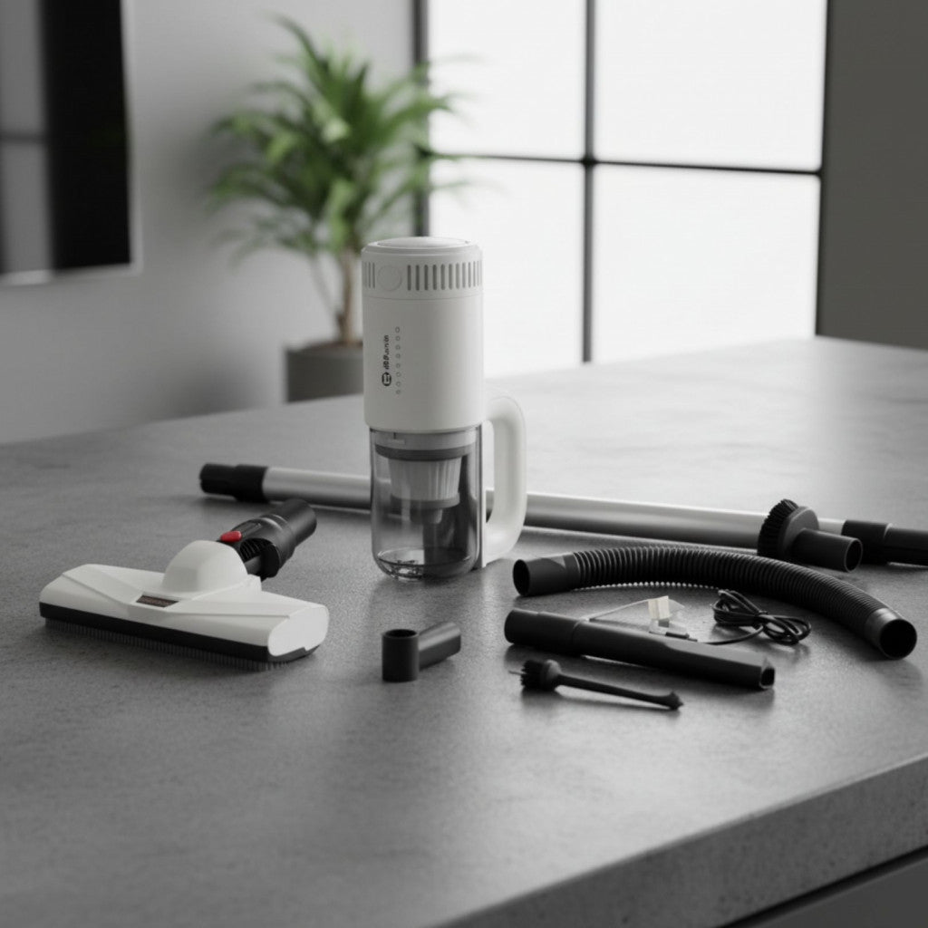 Безжична прахосмукачка Tilihome – компактна, мощна и удобна навсякъде!