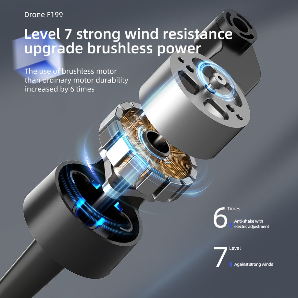 WIFI FPV професионален мини RC сгъваем дрон със 1080px камера