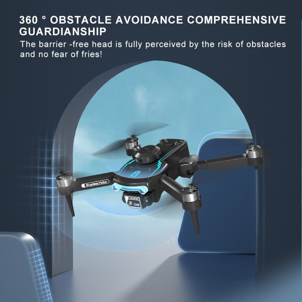 Сгъваем дрон с 8k HD Двойна камера 360 ° на заснемане "Дрон S169 с 4К двойна камера с електронна стабилизация и 300 м обхват"